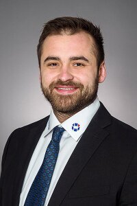 Das Foto zeigt den Obermeister  der Innung Metallhandwerk Herrn Dennis Schindewolf