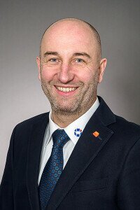 Das Bild zeigt den stv. Obermeister der Innung Innung holz- und kunststoffverarbeitendes Handwerk Herrn Holger Wilhelm